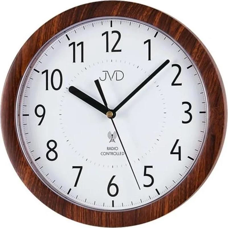 Rádiem řízené, nástěnné hodiny JVD RH612.9