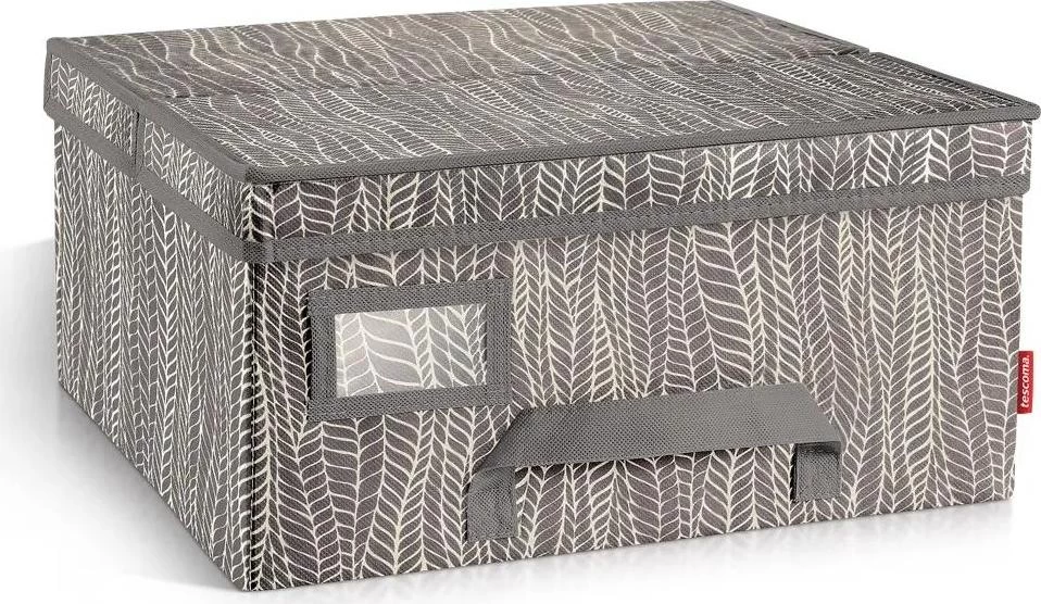 Krabice na oděvy FANCY HOME 40 x 35 x 20 cm, cappuccino