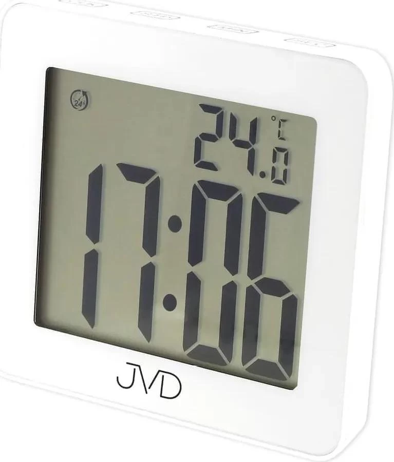 Digitální koupelnové hodiny JVD SH8209 bílé
