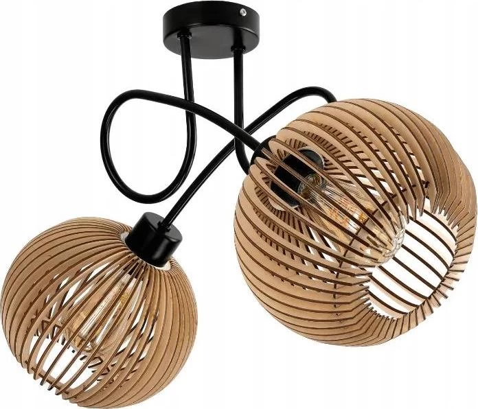 BERGE LED stropní svítidlo LOFT - 2xE27 - LUCA05