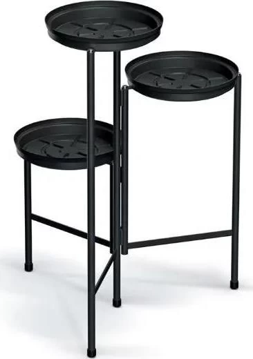 Prosperplast Podstavec na květináče TOL STAND černý 42cm