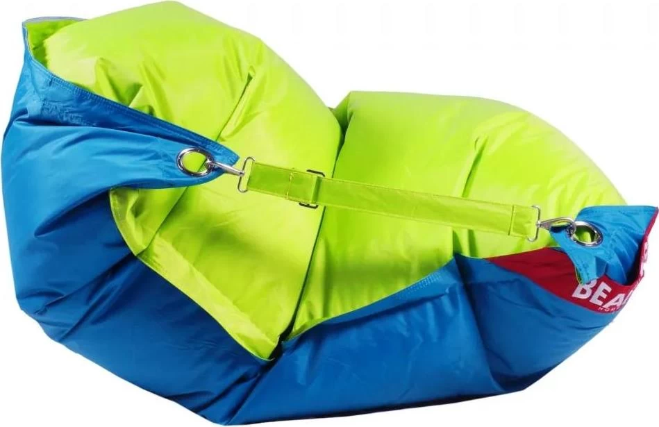 BeanBag Sedací pytel 189x140 duo limet - turquoise
