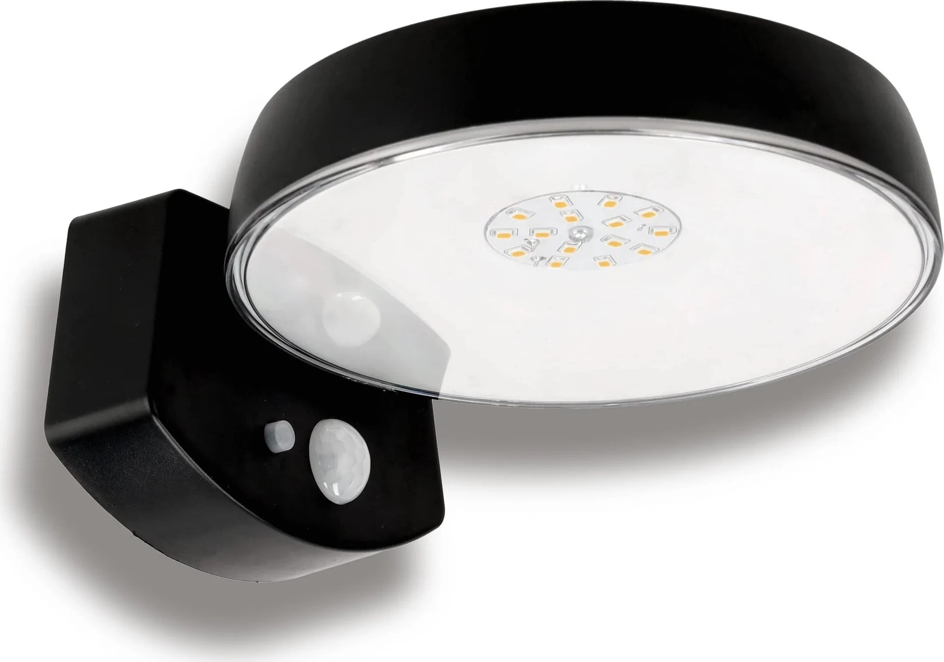 ECOLIGHT Solární fasádní svítidlo LED s pohybovým senzorem