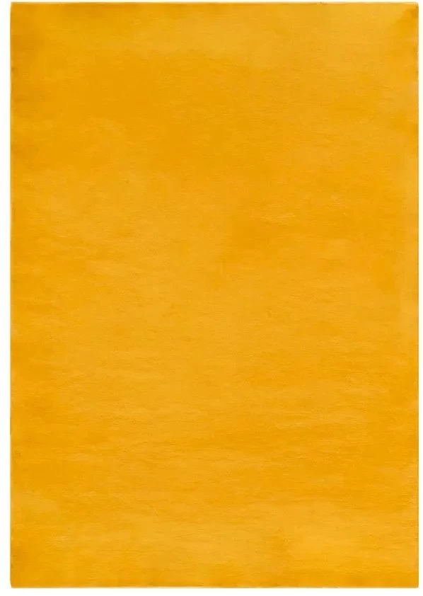 Breno Kusový koberec COLOR UNI Sunflower, 60x100 cm, Žlutá