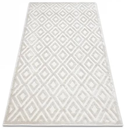 koberec SANTO SISAL 58365A diamanty béžový velikost 200x290 cm | krásné koberce cz